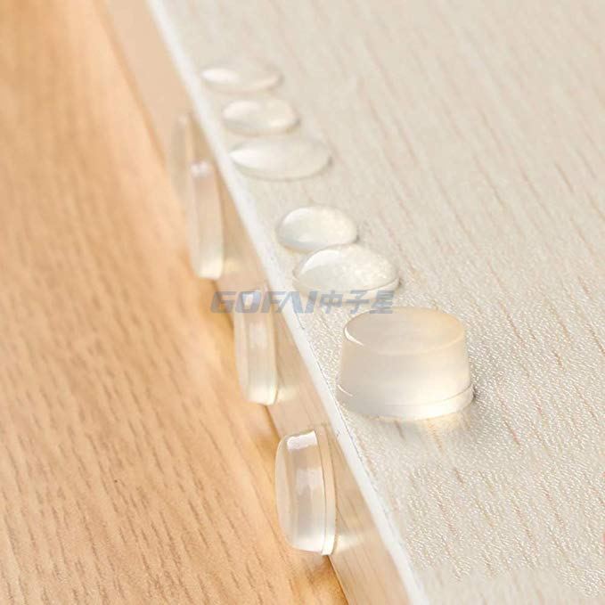 High Quality 3M SelfAdhesive Silicone Clear Bumper Pad For Furniture