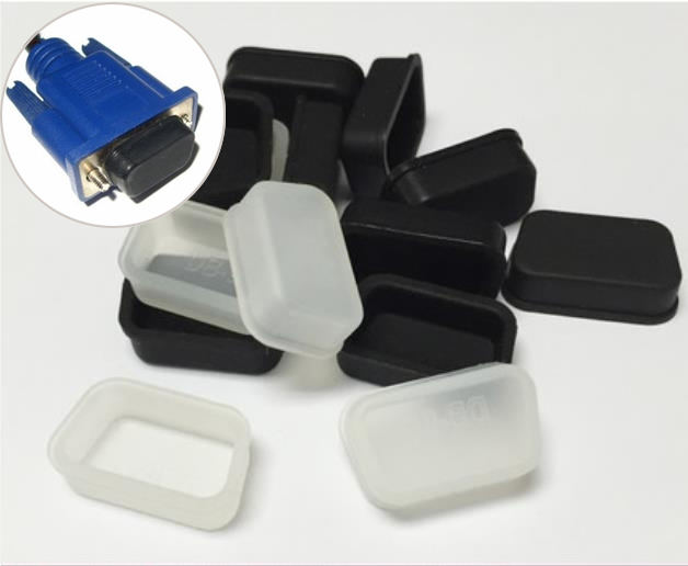 VGA DB9G RS232 COM DSUB Rubber Dust Cover Buy vga dust cover, db9g