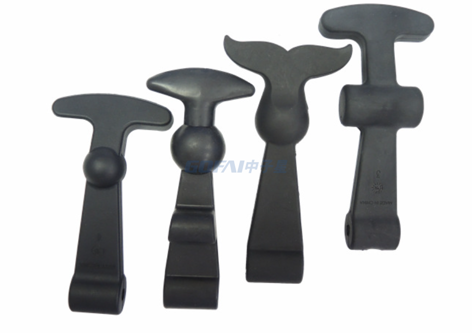 T Shape Handle Rubber Latch for Toolbox Buckle