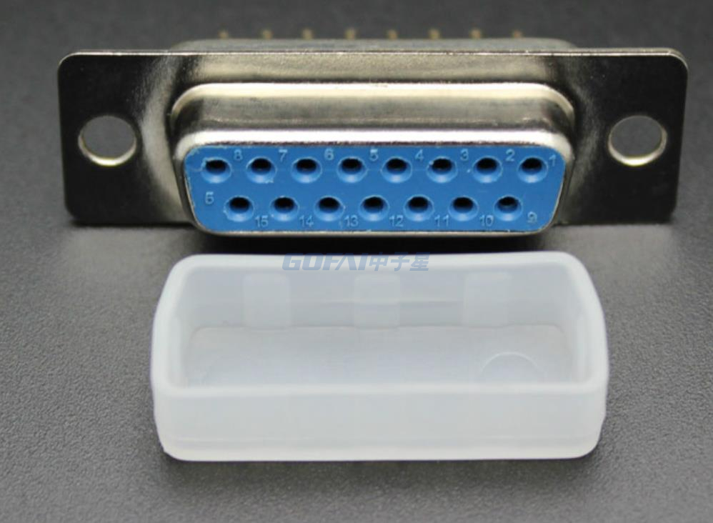  DB15 D-SUB 15 Pin Male Female Dust Cover Cap