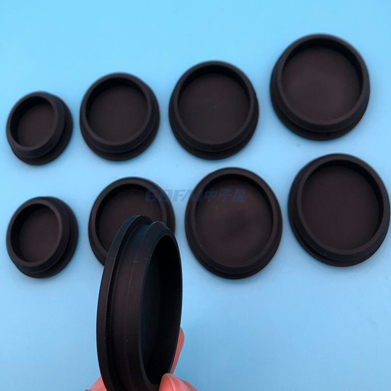Rubber Sealed Plug Pipe Protective Plug T Type Stopper Water Seal Gasket Pipe Fiting