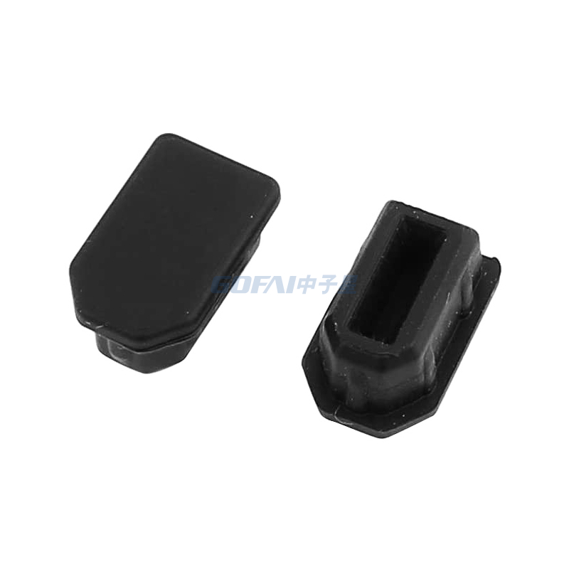 High Quality Silicone Firewire 400 1394 6pin Port Anti Dust Plug Cover