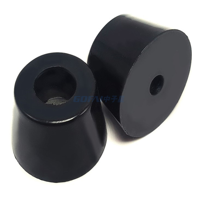 Machine Bottom Anti-slip Rubber Foot, High Quality Safety Rubber Foot Pad with Screw Hole