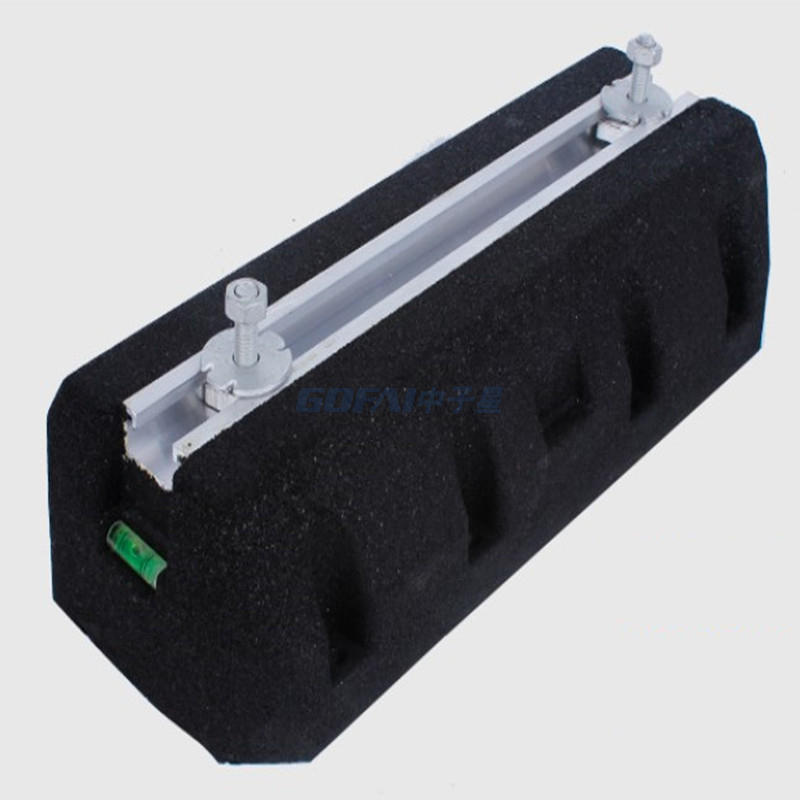 Air Conditioning Mounting Feet/Plot Sol Antivibratile/Flexi Foot Premium Montagesockel Mit Schiene 250 Mm