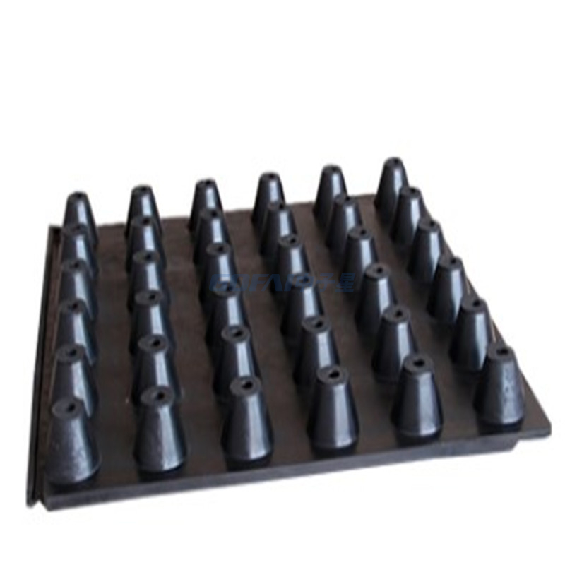  Rubber Vibration And Sound Isolation Pad 50 Mm X 500 Mm X 500 Mm