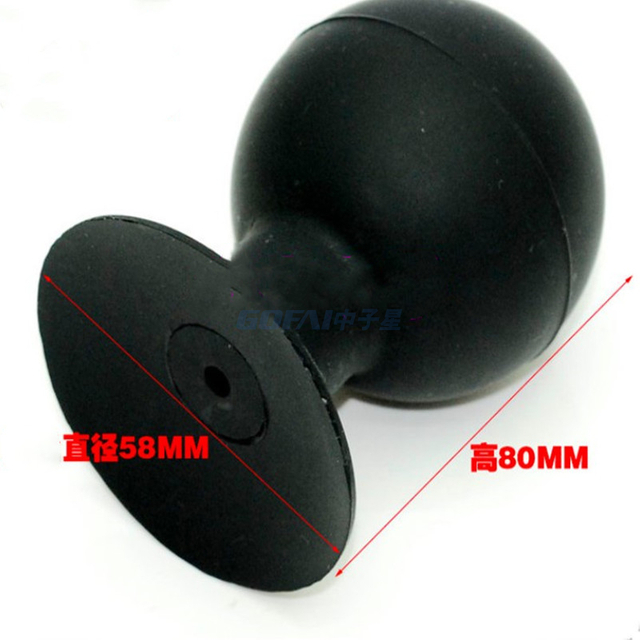 OEM Custom Anti Static Vacuum Rubber Silicone Sucker Ball Opening Suction Bulb Stand Phone Holder For Smartphone LCD Glass