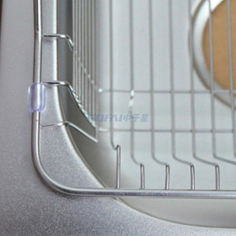 clear rubber feet for sink grid