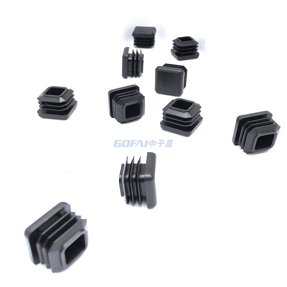 Round Square Furniture Tube End Caps Plugs Inserts