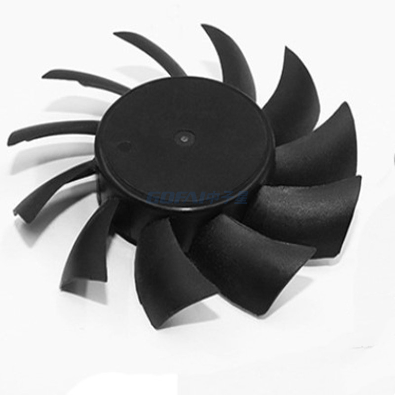OEM Model Fan Blade for Fan Use (12'', 16'') 3 Blades Plastic White Transparent Color