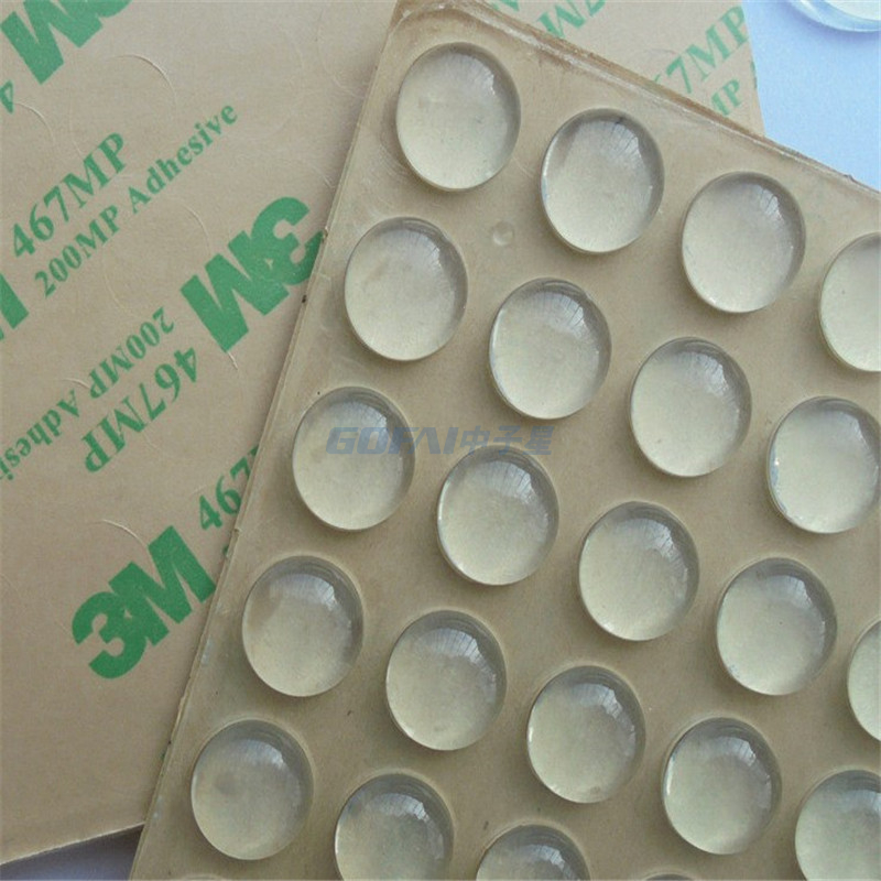 3M Adhesive Clear Silicone Rubber Bumper Pad Manufacture