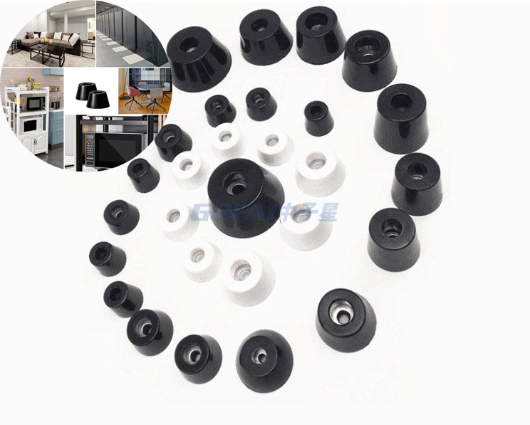 Appliances Furniture Electronics Rubber Feet Bumpers with Washer