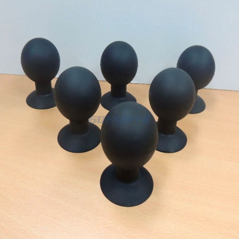 OEM ODM Hot Sell Silicone Natural Rubber Vacuum Sucker Balls Anti-static Vacuum Suction Ball